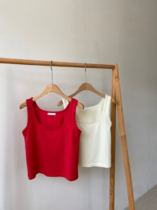 Modal Spandex Color Layered Sleeveless Bustier