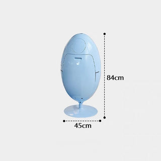 Dinosaur Egg Rotating Kitchen Trash Can
