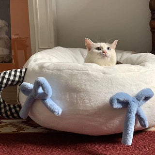 Pet Bed with Bows