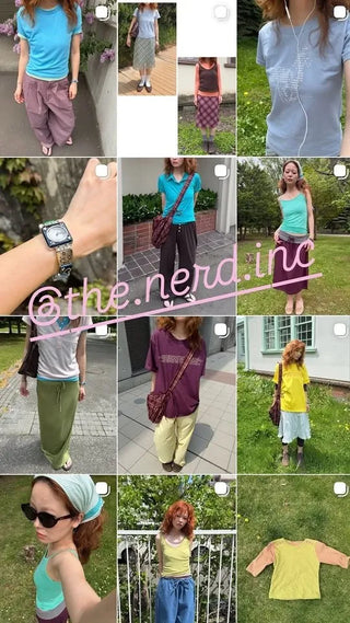 Colored neck puff sleeve shirt