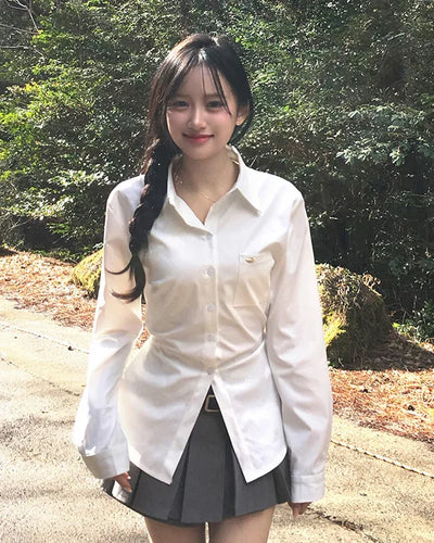 Pendant Long Sleeve Shirt