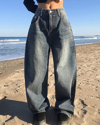 Applique Wash Wide Pants