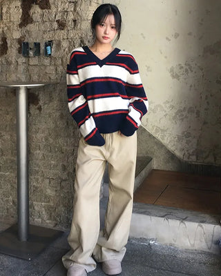 Basic wide-leg pants