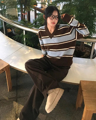 Basic wide-leg pants
