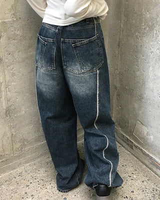 Double pocket wide pants
