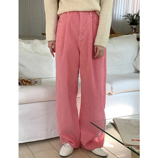 Corduroy Heart Pants