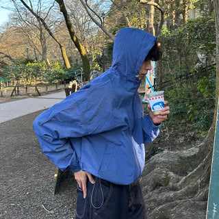 (Unisex) 2-way String Mountain Parka