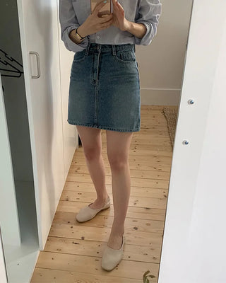 Denim skirt - 2 colors