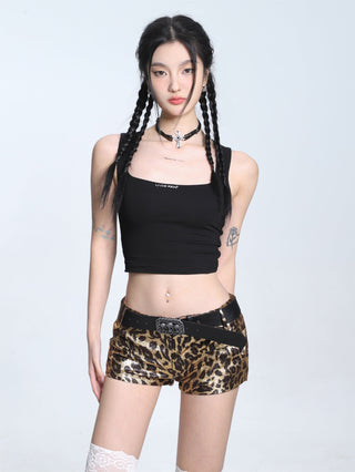 Solid color camisole slim vest