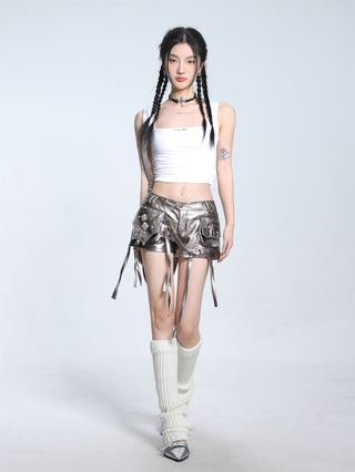 Solid color camisole slim vest