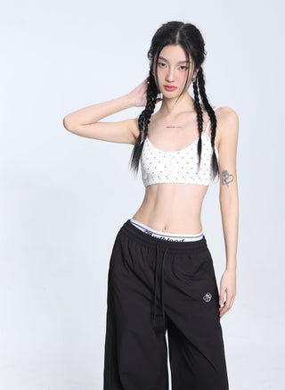 Knitted camisole slim fit vest