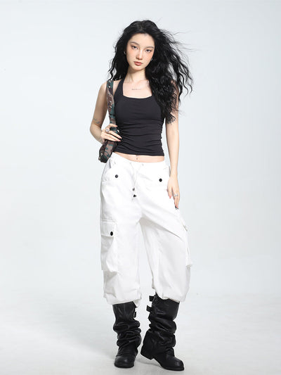Halter neck sleeveless camisole vest