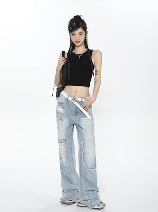 Sleeveless waistcoat with chest pad