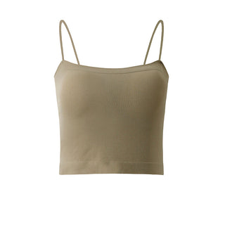 Spaghetti strap slim camisole vest