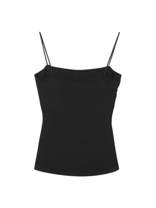 Spaghetti strap Pleated camisole top