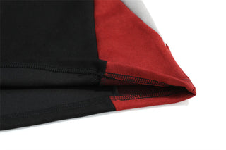 Letter embroidery round neck sweatshirt