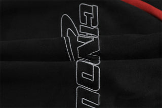 Letter embroidery round neck sweatshirt