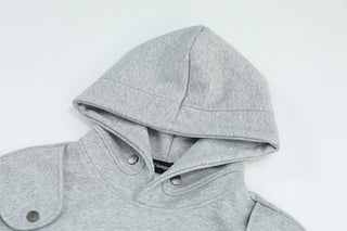 Deconstructed oversized hoodie