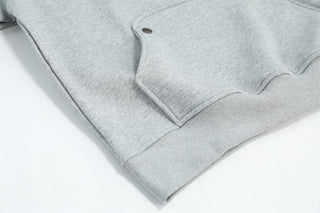 Deconstructed oversized hoodie