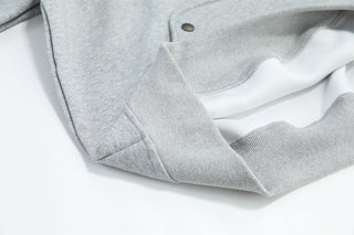 Deconstructed oversized hoodie