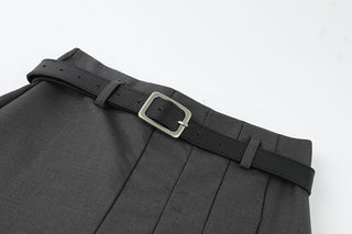 SA-line medium length pleated skirt