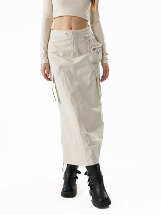 Sporty Work-wear cargo skirt