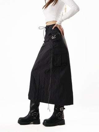 Sporty Work-wear cargo skirt
