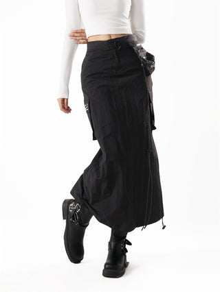 Sporty Work-wear cargo skirt