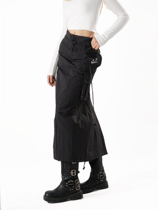 Sporty Work-wear cargo skirt