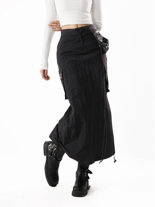 Sporty Work-wear cargo skirt