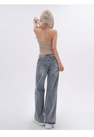 Hooded backless vest