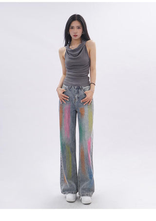 Hooded backless vest