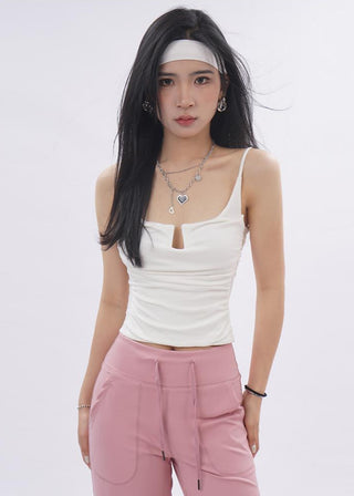 Spaghetti strap camisole top