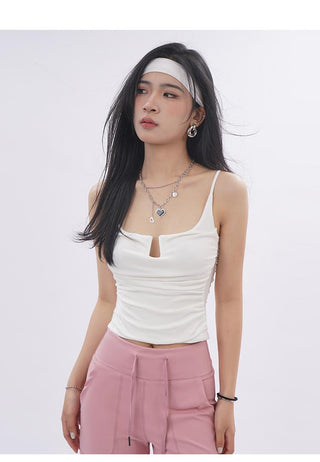 Spaghetti strap camisole top