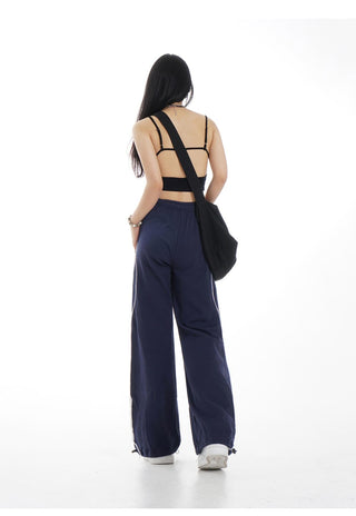 Backless tube top