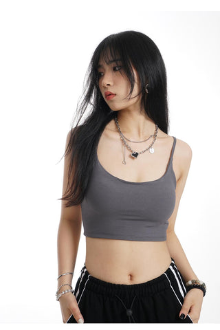 Backless tube top
