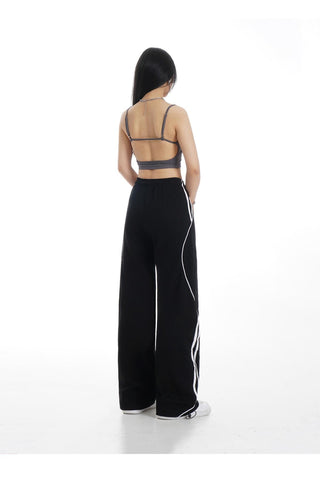 Backless tube top