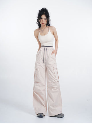 Halter neck camisole vest with chest pads