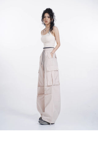 Halter neck camisole vest with chest pads