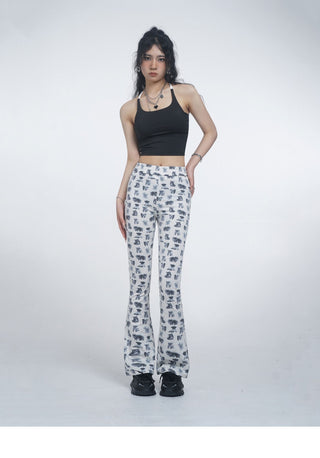 Halter neck camisole vest with chest pads