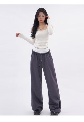 Y2k Off-shoulder halter neck top