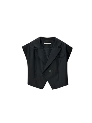 Shoulder pad suit vest
