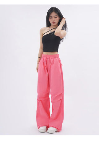 Off-shoulder sporty tube top with pad