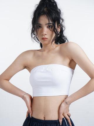 One-piece anti-exposure tube top