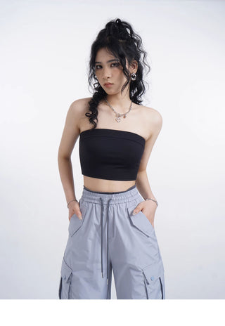 One-piece anti-exposure tube top