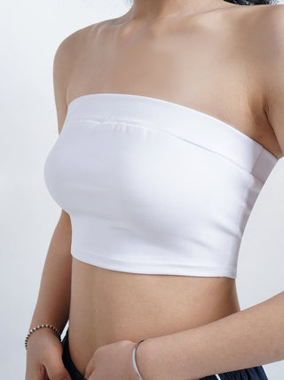 One-piece anti-exposure tube top