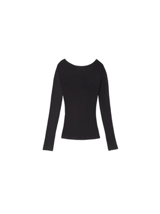 Hollow back straps slim top