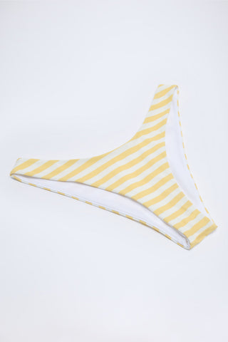 Cheeky Bikini Bottoms in Lemon