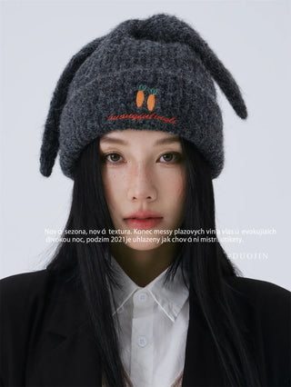 rabbit ears beanie