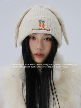 rabbit ears beanie